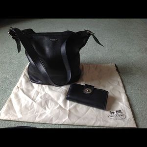 Coach Handbag and Checkbook Wallet